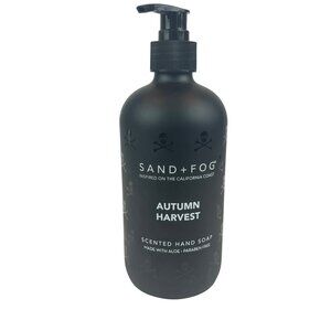 Sand + Fog Autumn Harvest Hand Soap Skull Crossbones Halloween